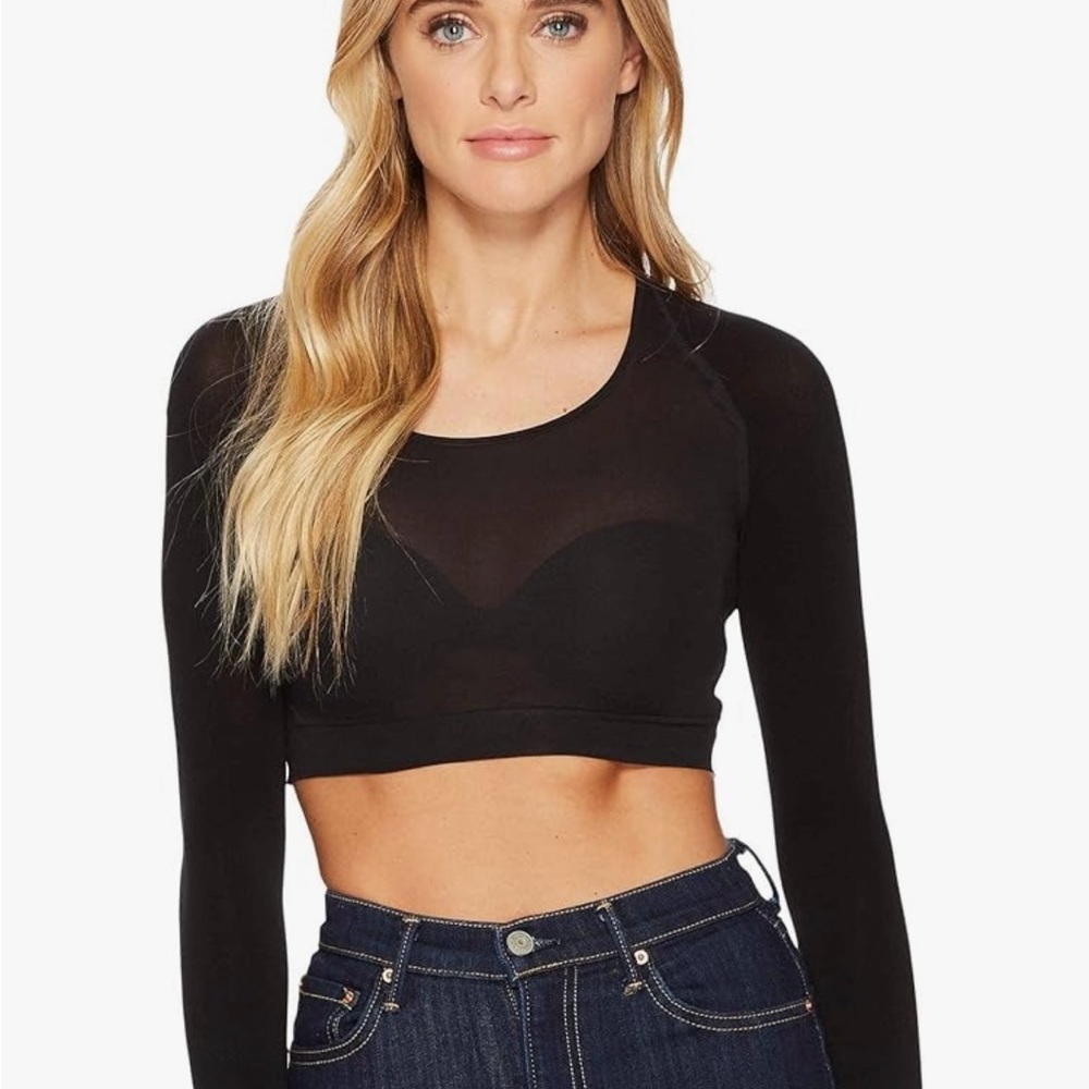 Spanx arm tights can be worn alone, over a tank top or under a sweater.